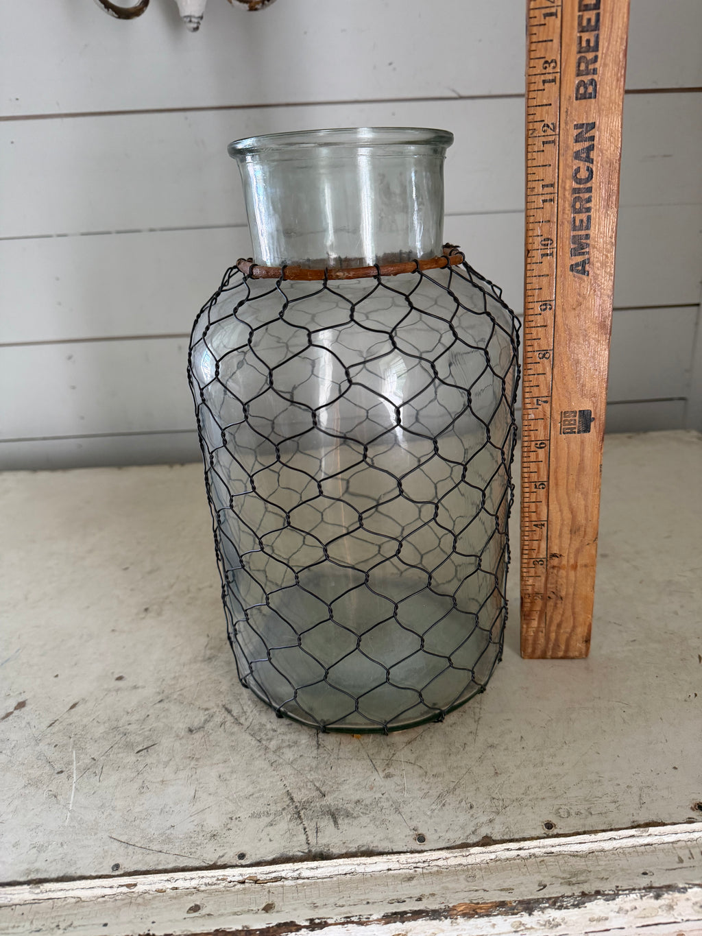 Large Chicken Wire Apothecary Jar