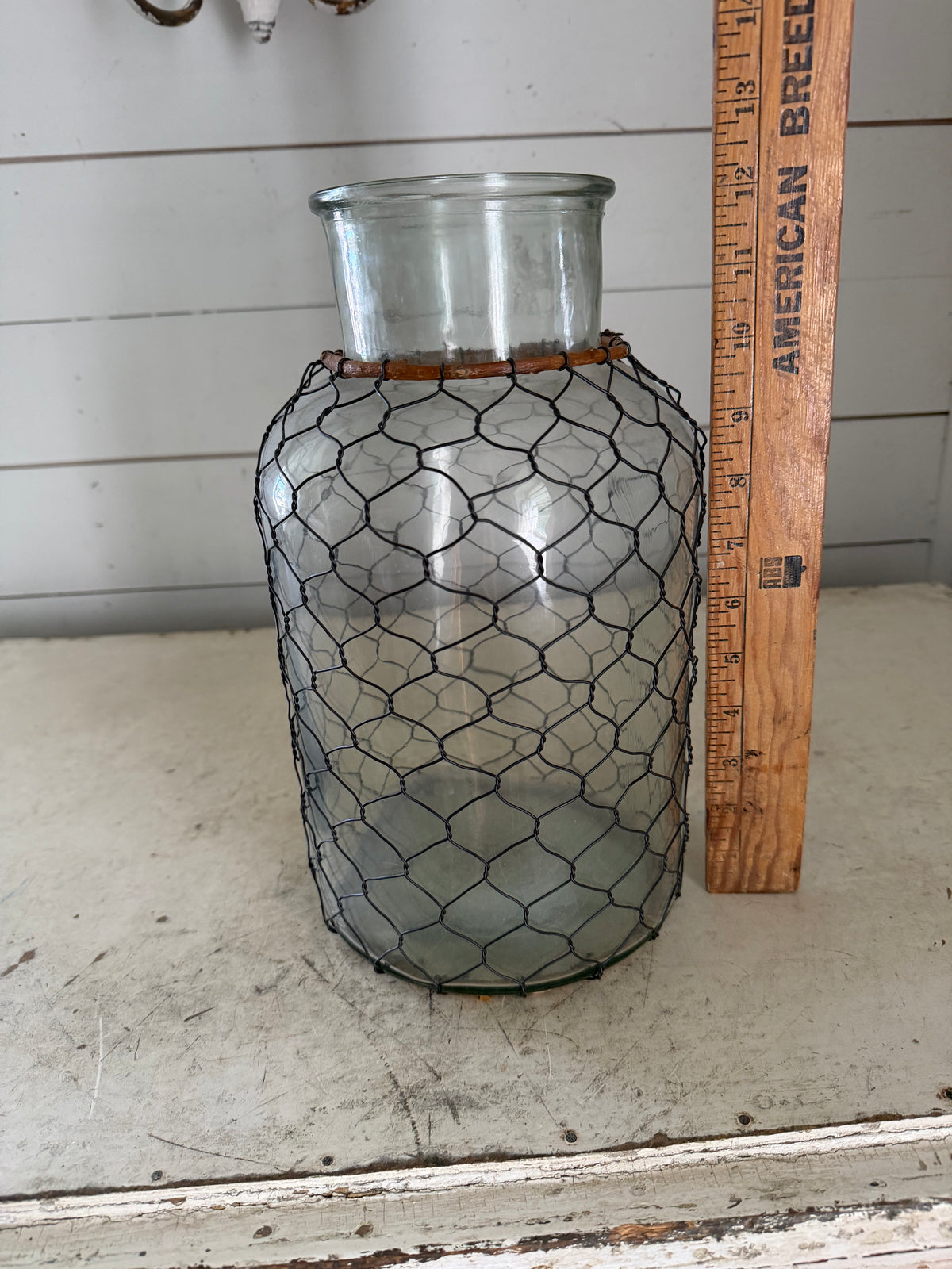 Large Chicken Wire Apothecary Jar