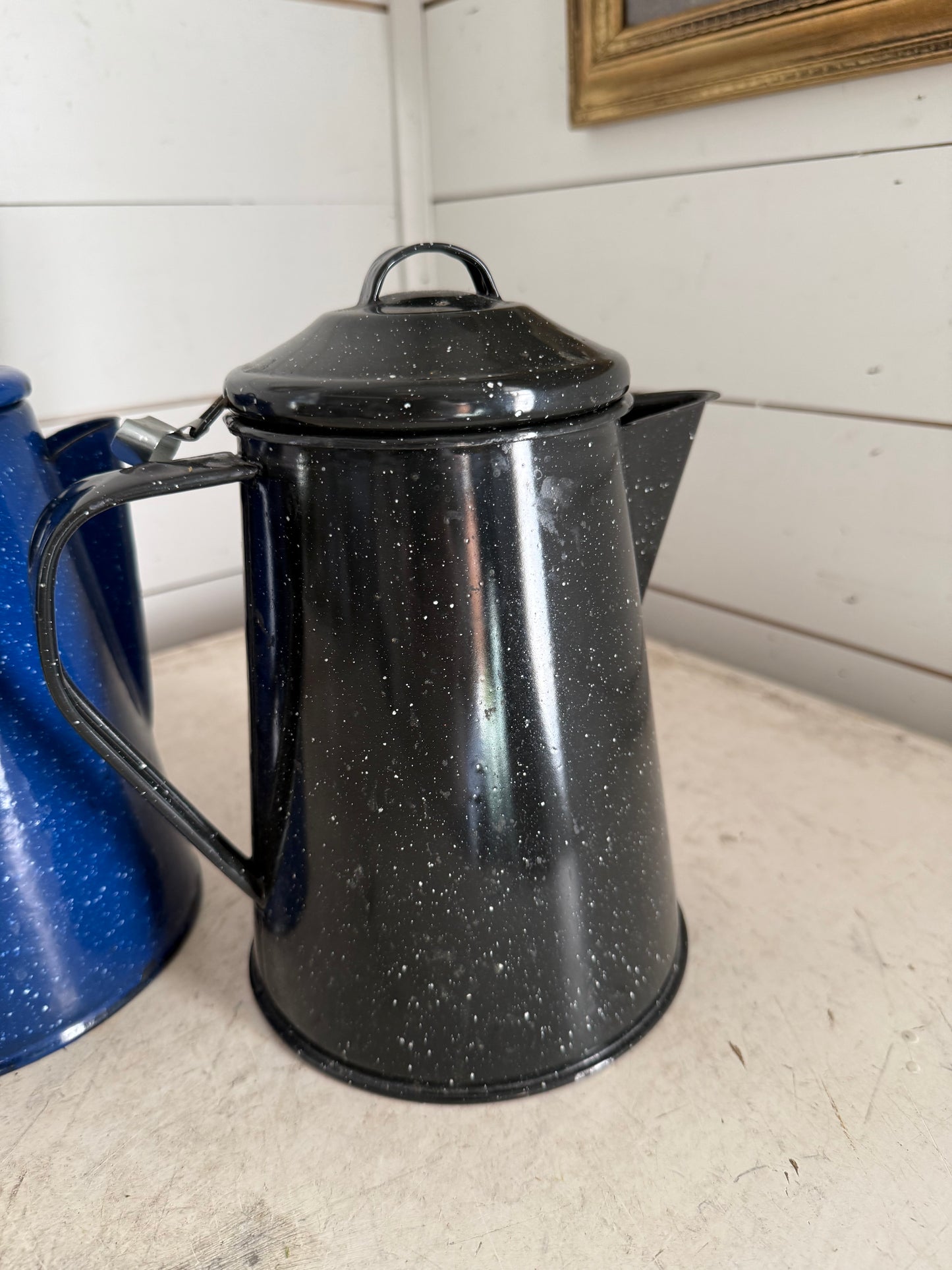 Speckled Enamel Kettle Sold individually