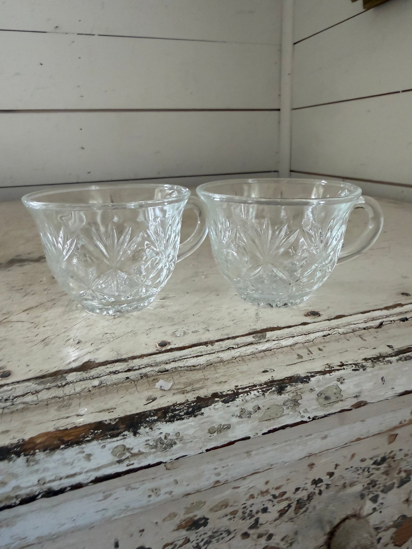 Hazel Atlas Heritage Stars Punch Cups - Sold Individually