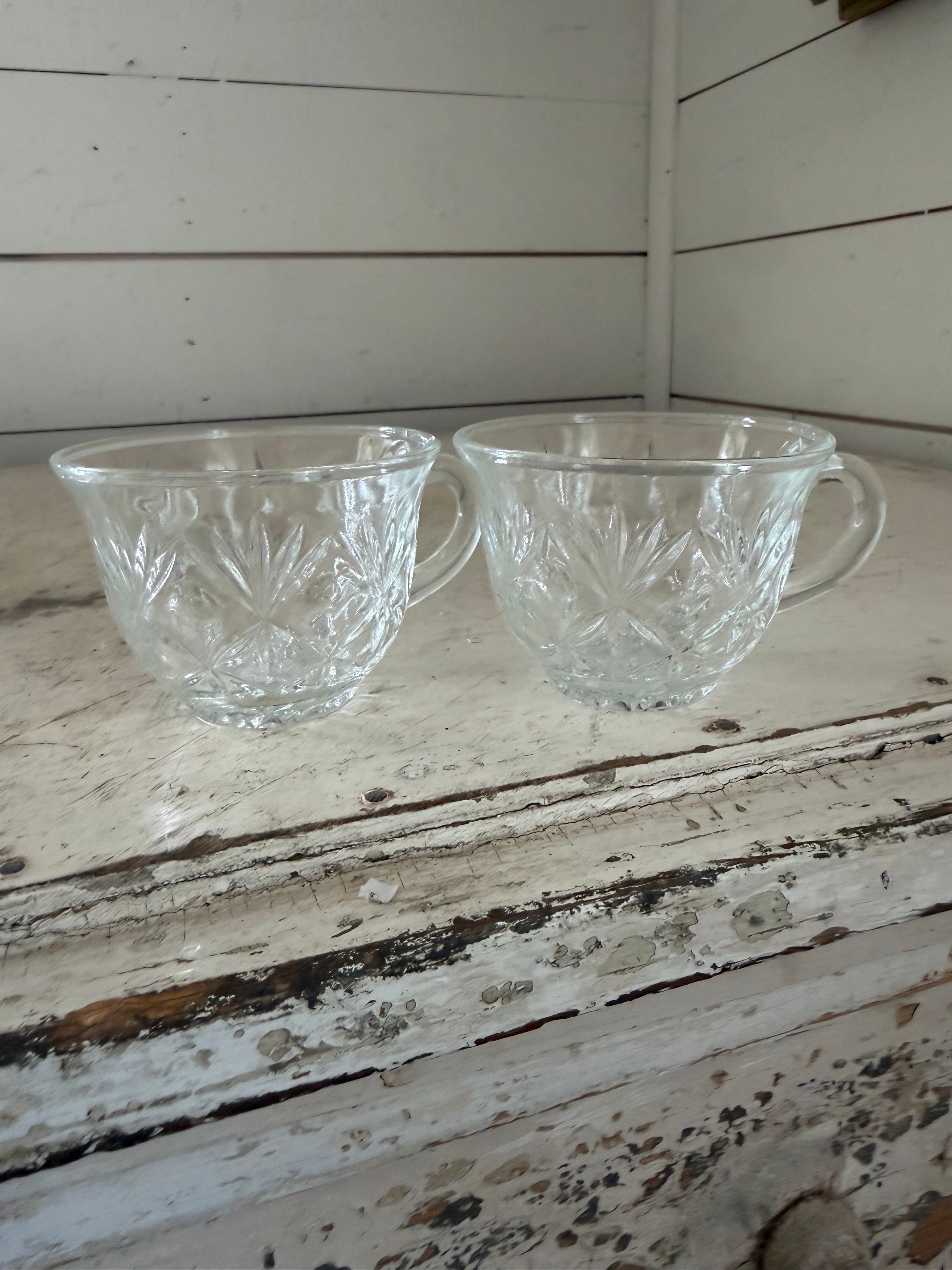 Hazel Atlas Heritage Stars Punch Cups - Sold Individually