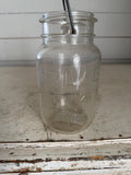 Antique Clear Glass Atlas E-Z Seal