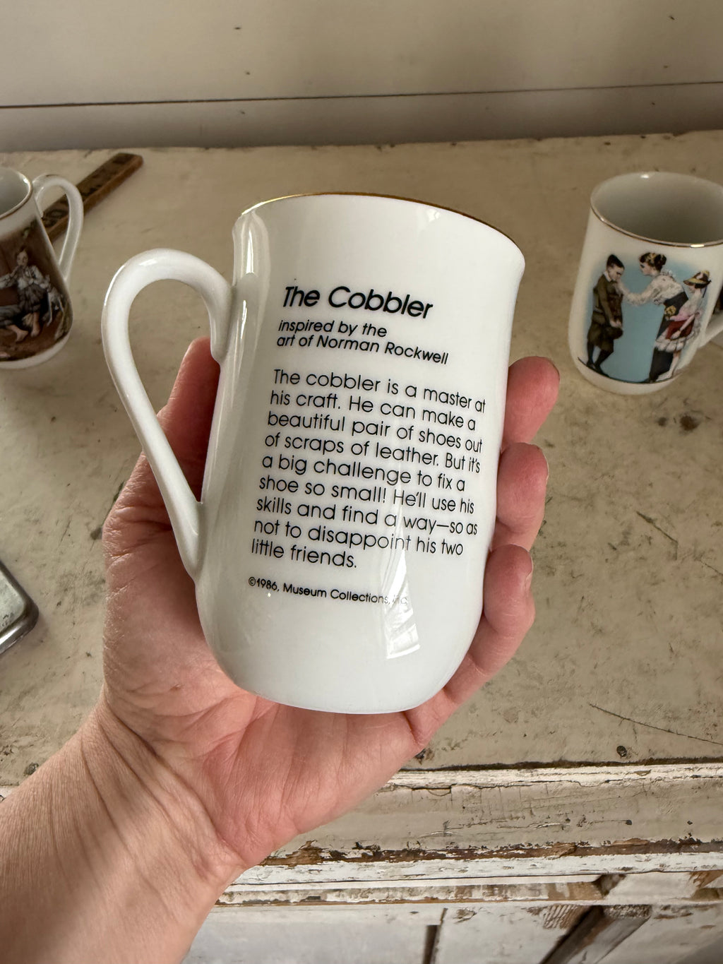 Norman Rockwell Collectible Mugs