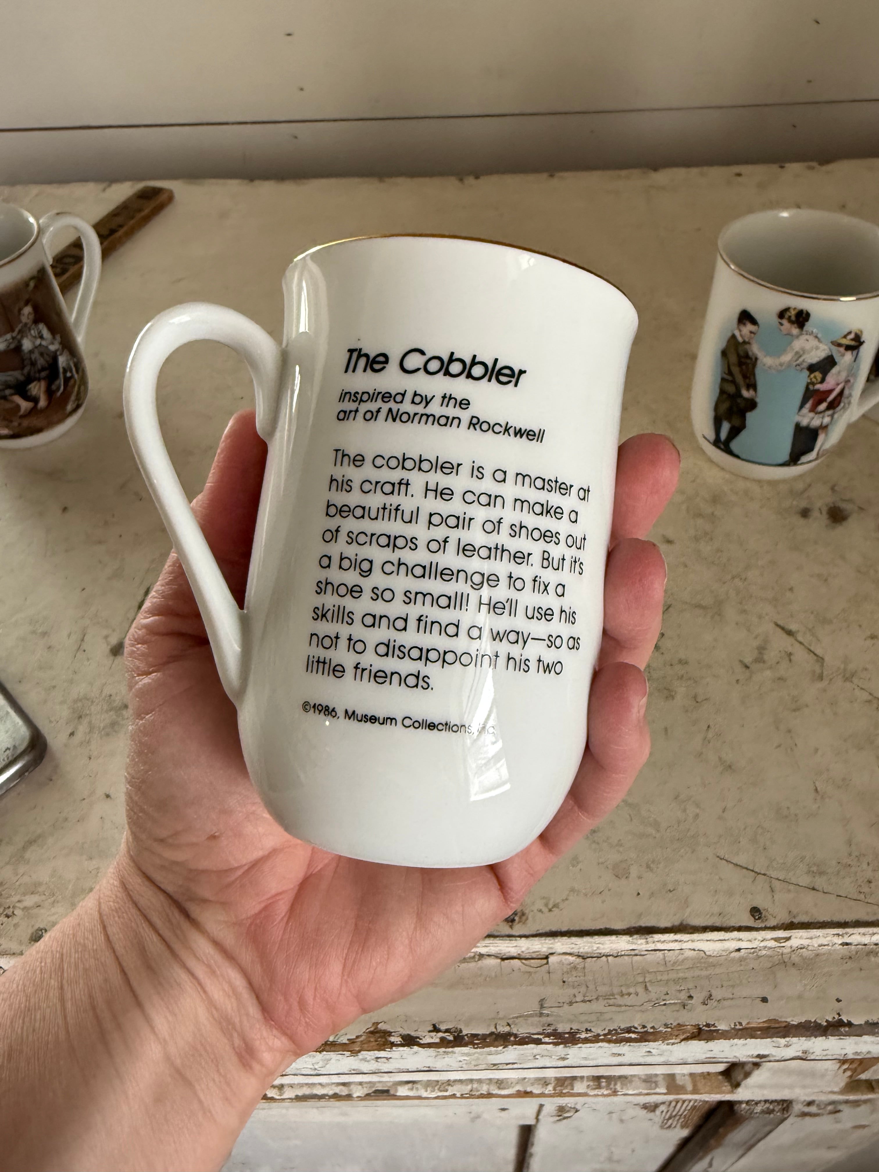 Norman Rockwell Collectible Mugs