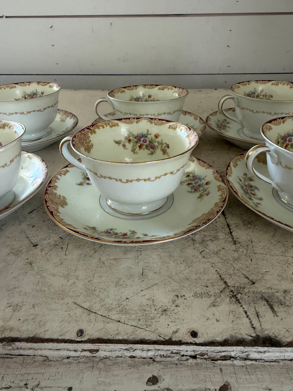 Vintage Noritake China - gold trim -occupied Japan - sold individually