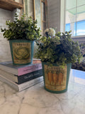 Small Galvanized bucket lsold individually floral not included