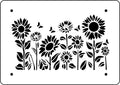 Sunflower Fields | JRV Stencils