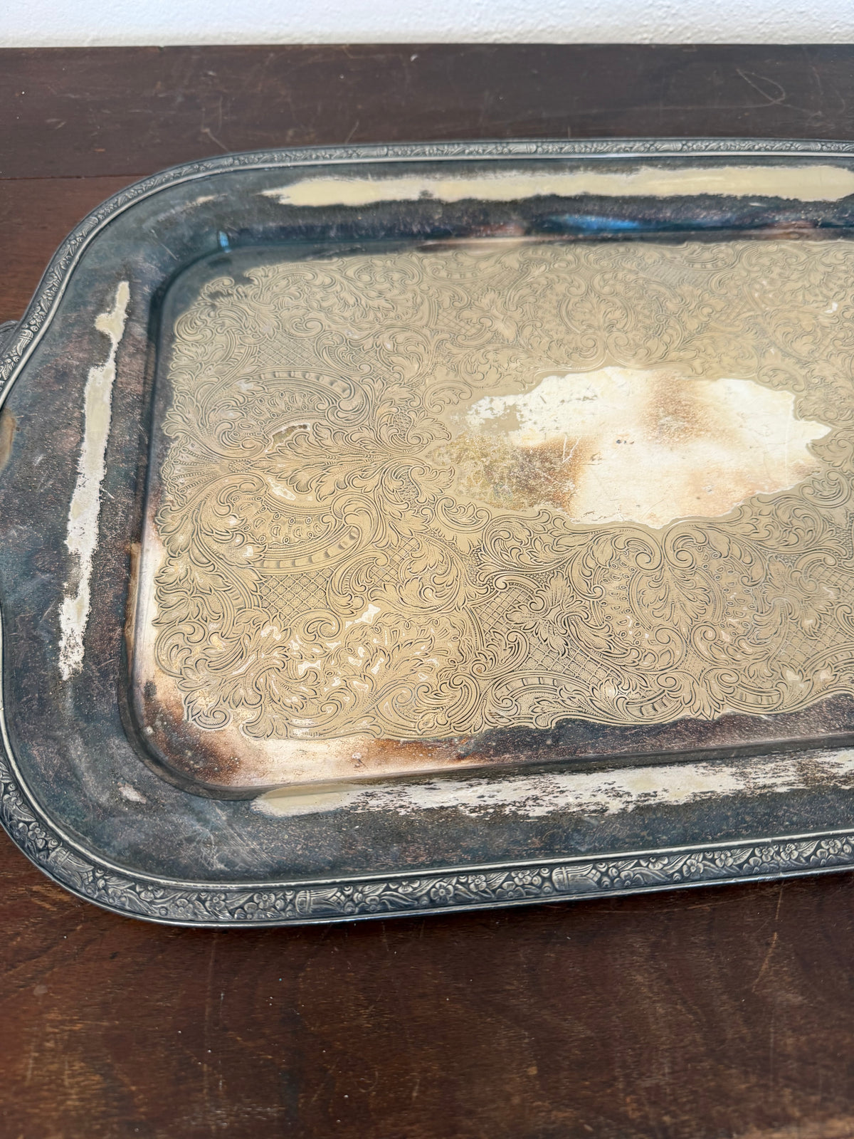 Vintage "Montclair" by Oneida Community Ltd. Silver plate Platter