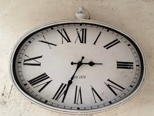 Metal Clock will get makeover no glass