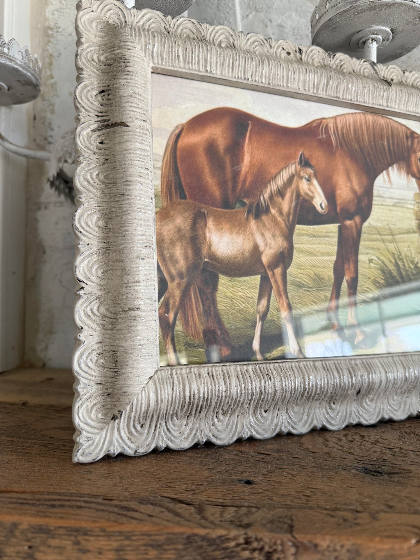 Framed Horse Print 8x10