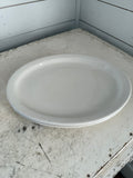White Oval Platter Sold Individually