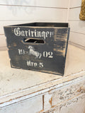 Painted and Stenciled Crate - Sold Individually, Chosen at random