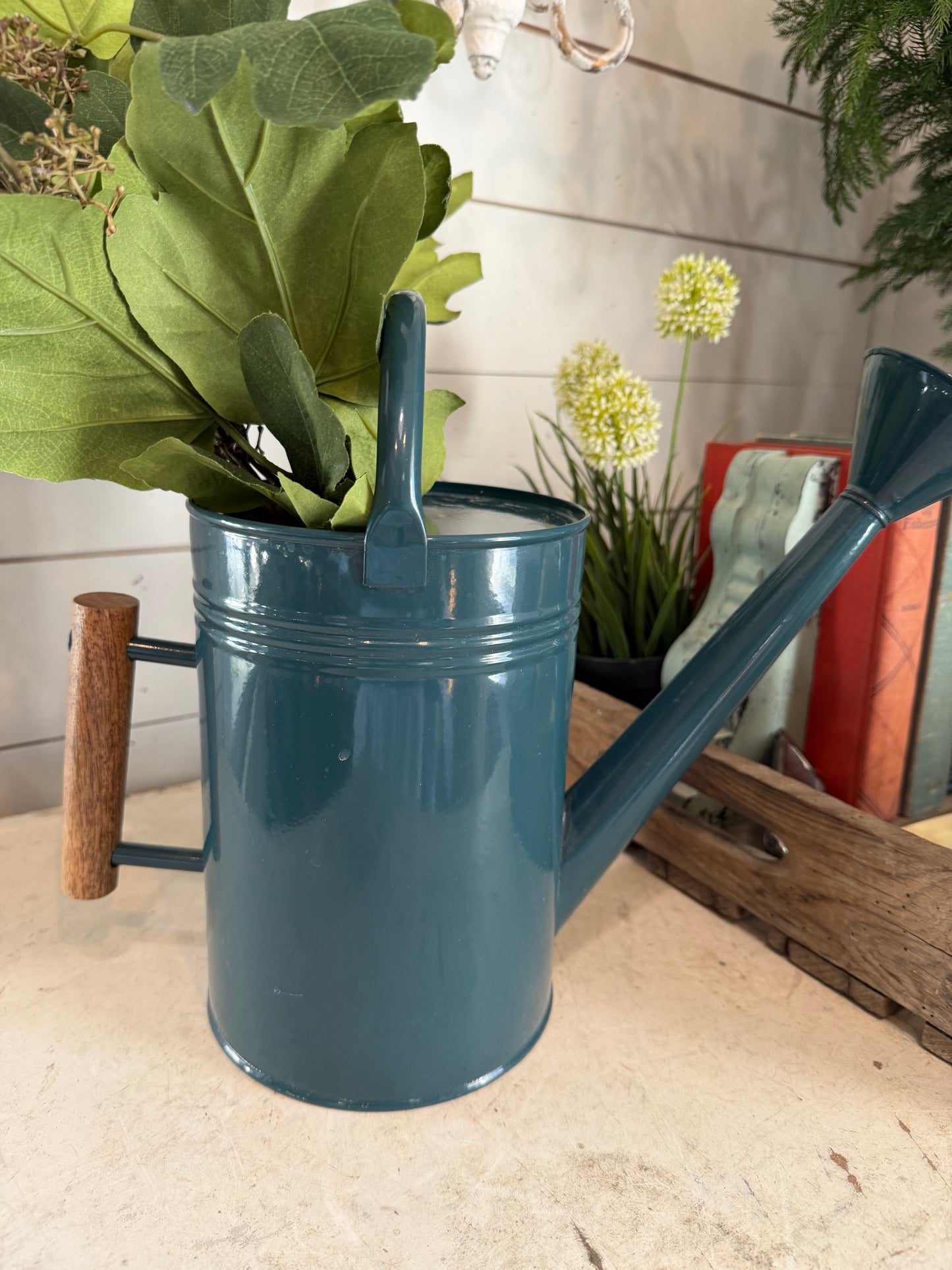 Hearth and Hand watering can - greenery not included
