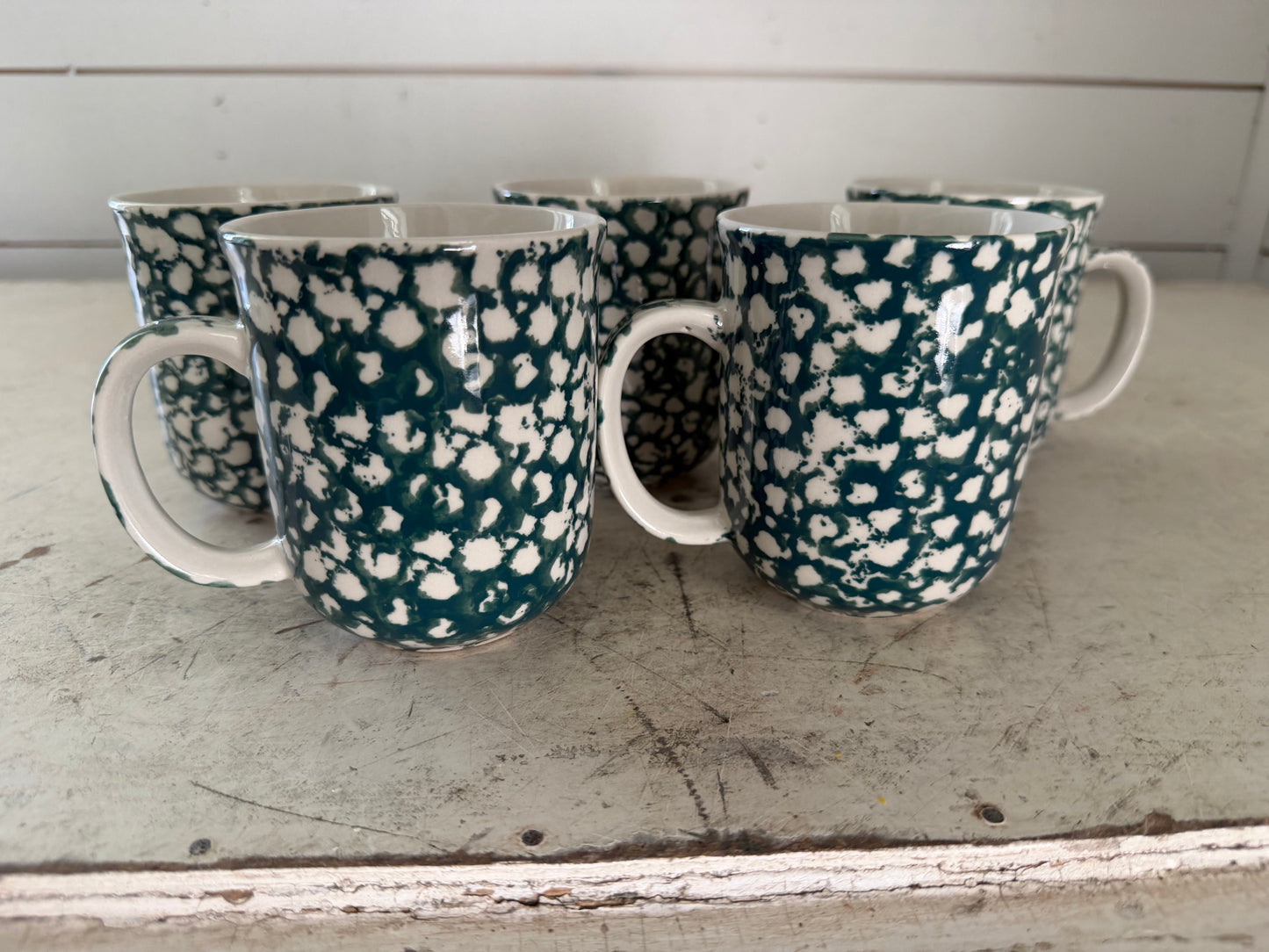 Green sponge wear mug sold individually