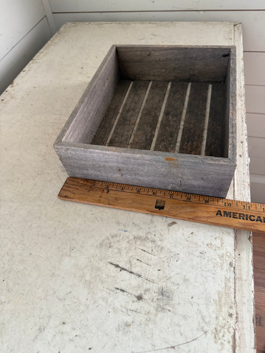 Salvage planter box