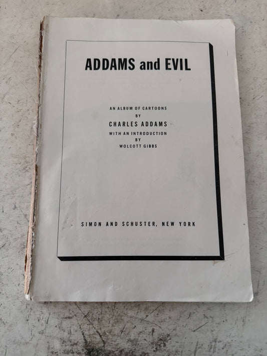 Addam’s and Evil - missing from cover