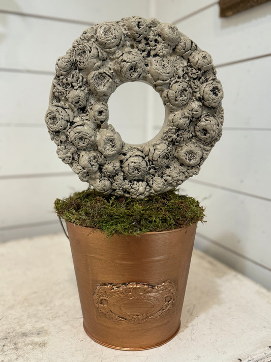 Handmade Floral Mould Topiary