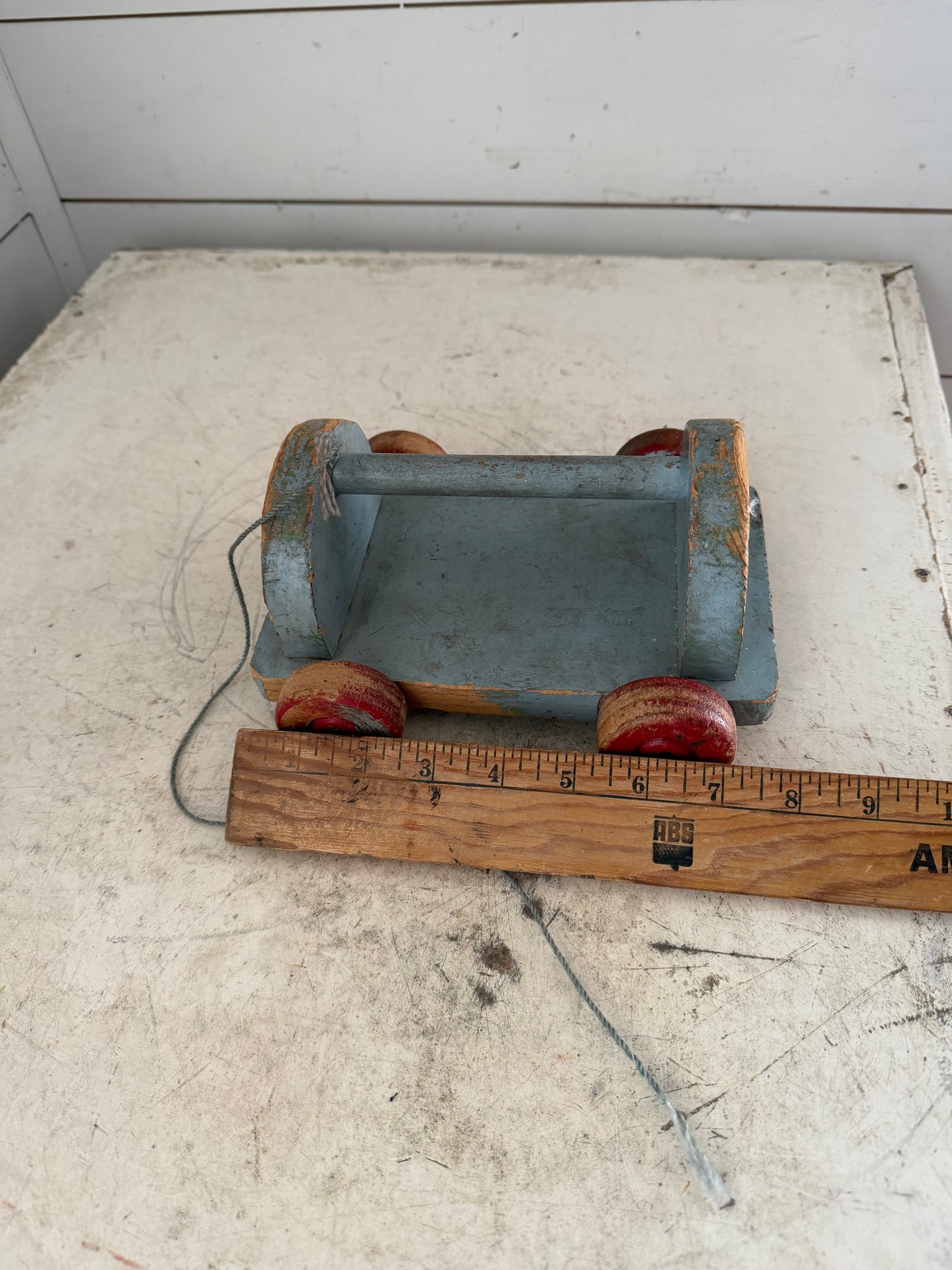 Vintage Wooden Pull Toy