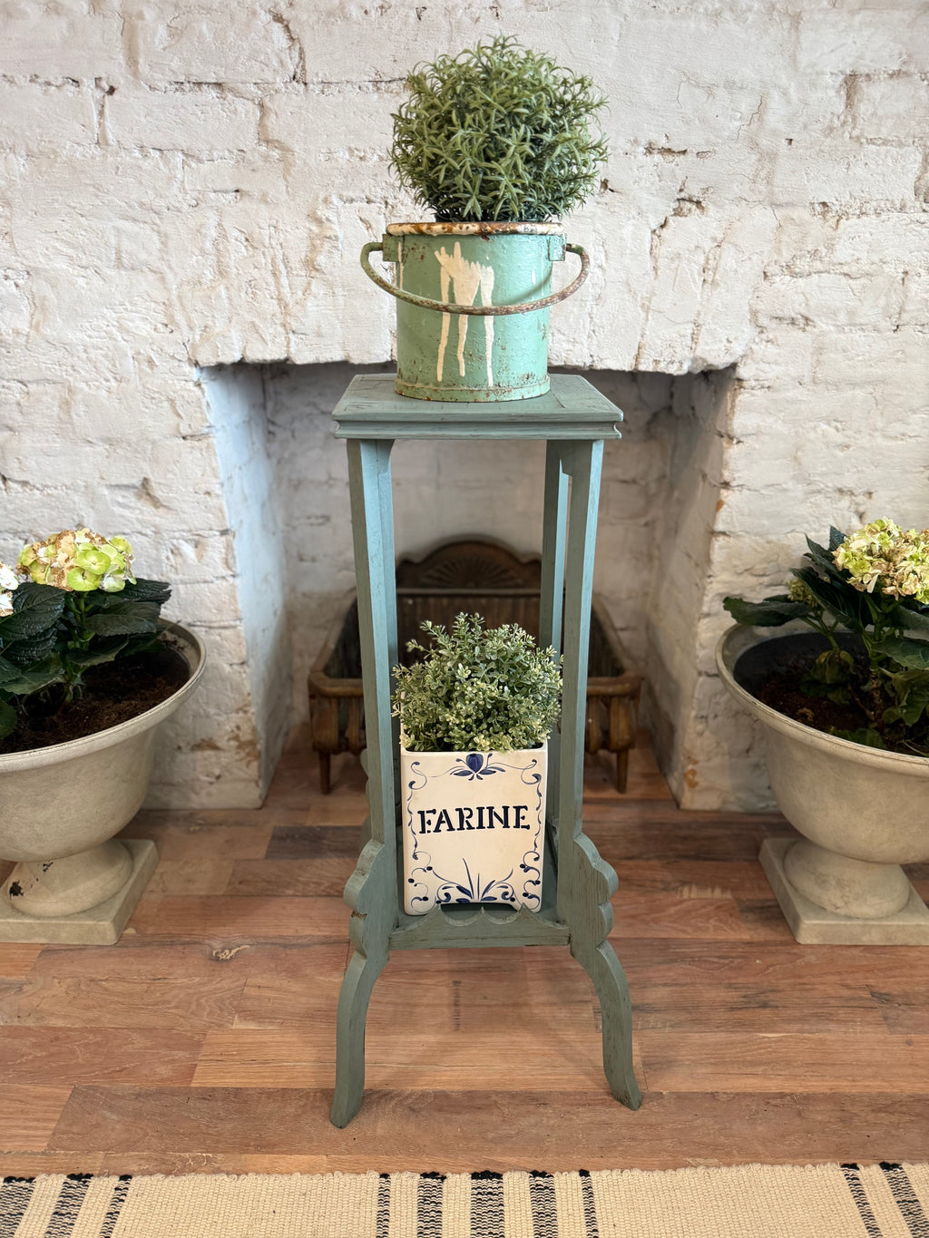 Antique Plant Stand - 31x14x14