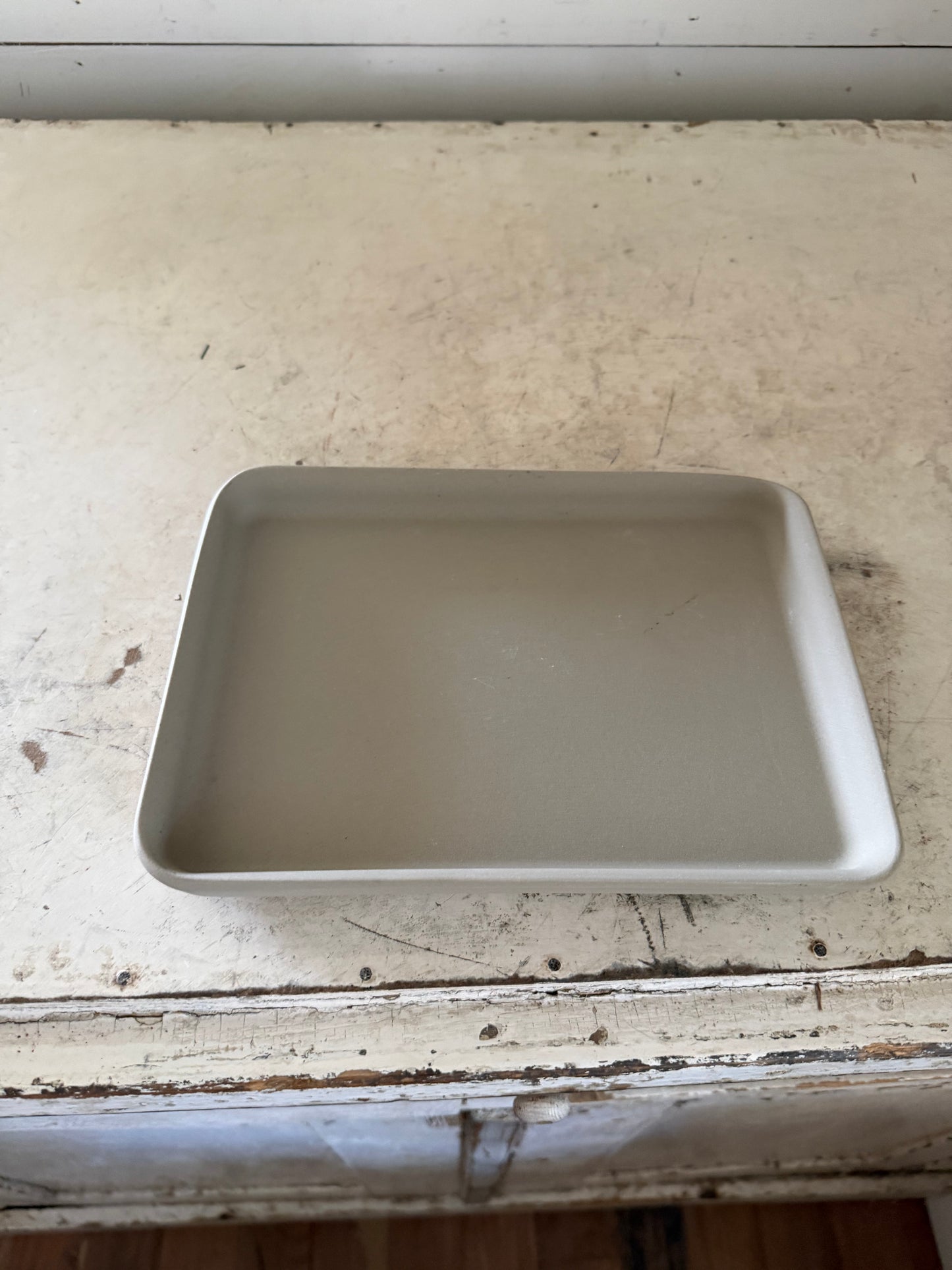 Pampered Chef Family Heritage Stoneware Bar Pan Toaster Oven size