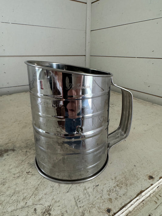 Vintage Metal Sifter