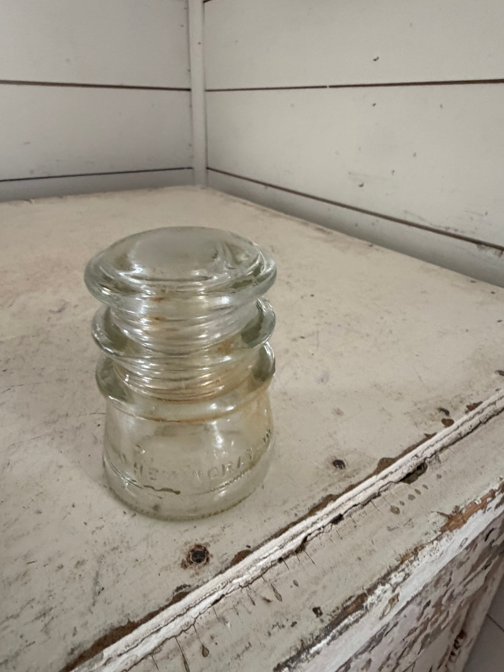 Antique glass insulator sold individually