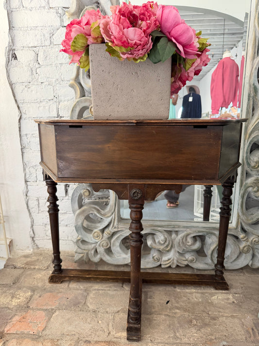 Antique Hinged Side Table
