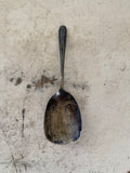 Art Deco Style vintage silver plated serving spoon