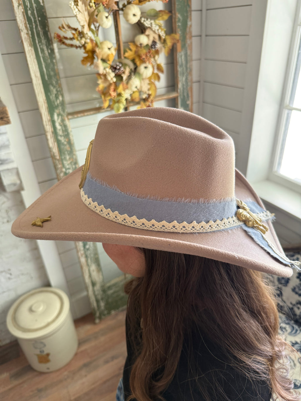 Cowgirl Hat - Custom Embelished - D