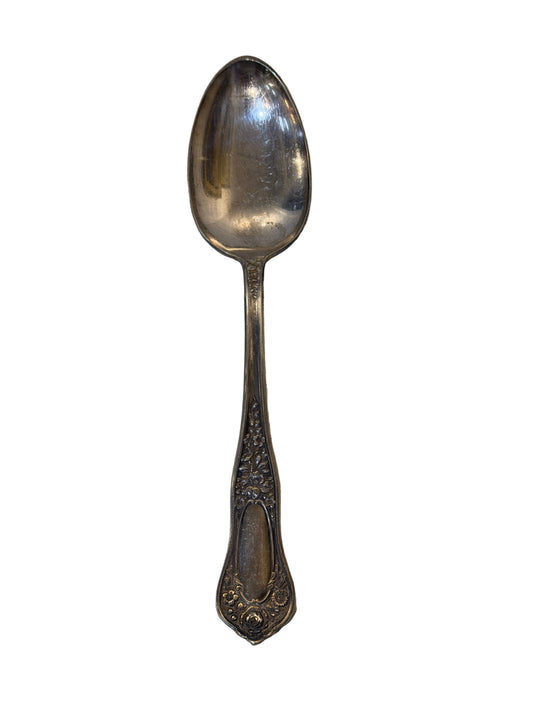 Antique Roger’s Silverplate Serving Spoon Eduardo’s Style Pat 1909
