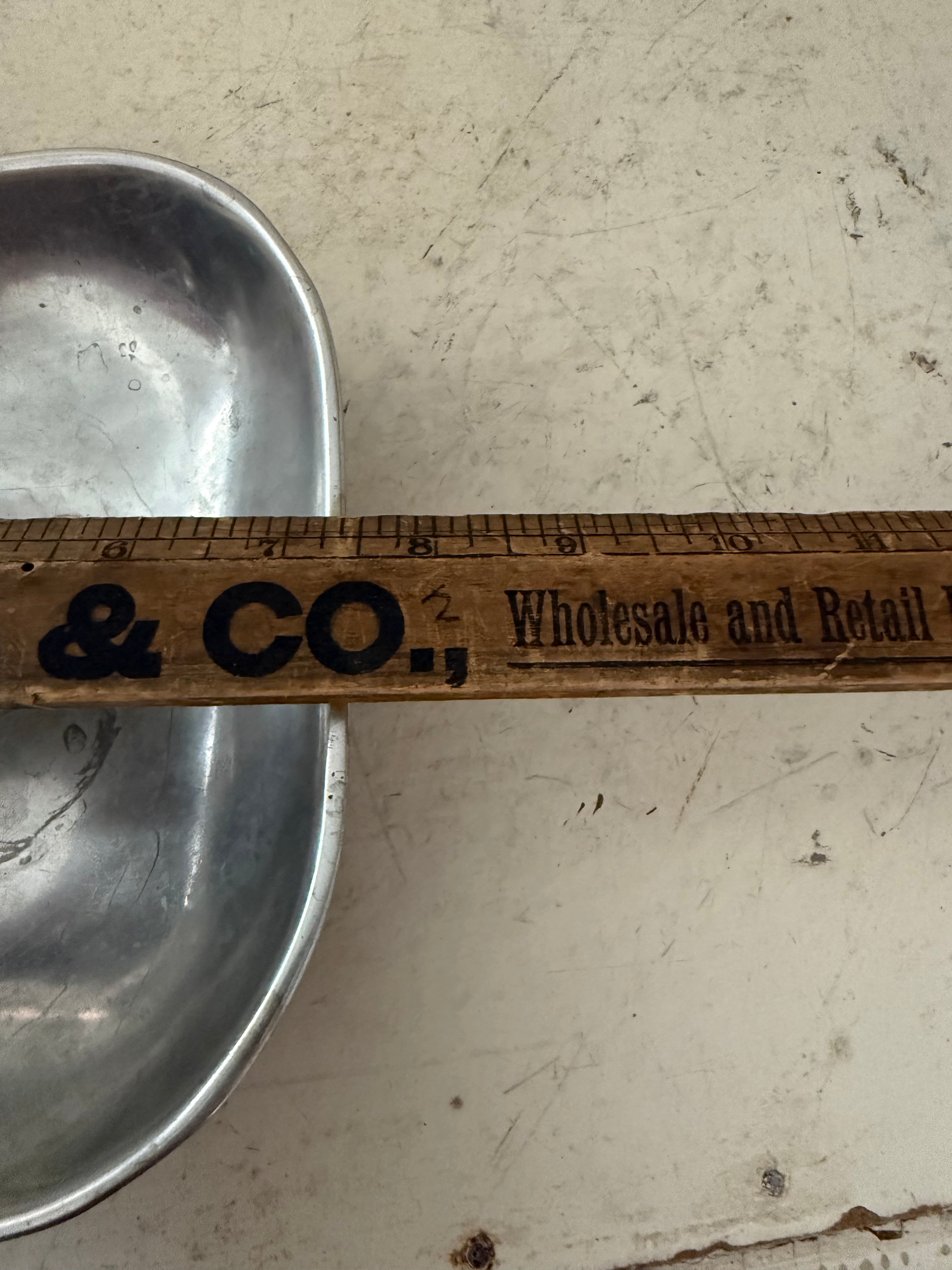 Vintage Wilton-Columbia, PA Pewter Square Bowl