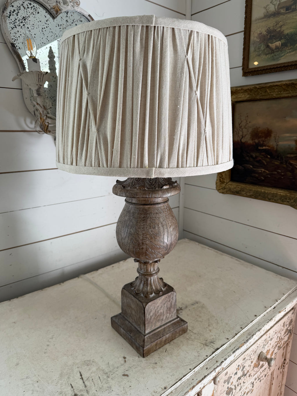 Table lamp will get makeover (includes shade)