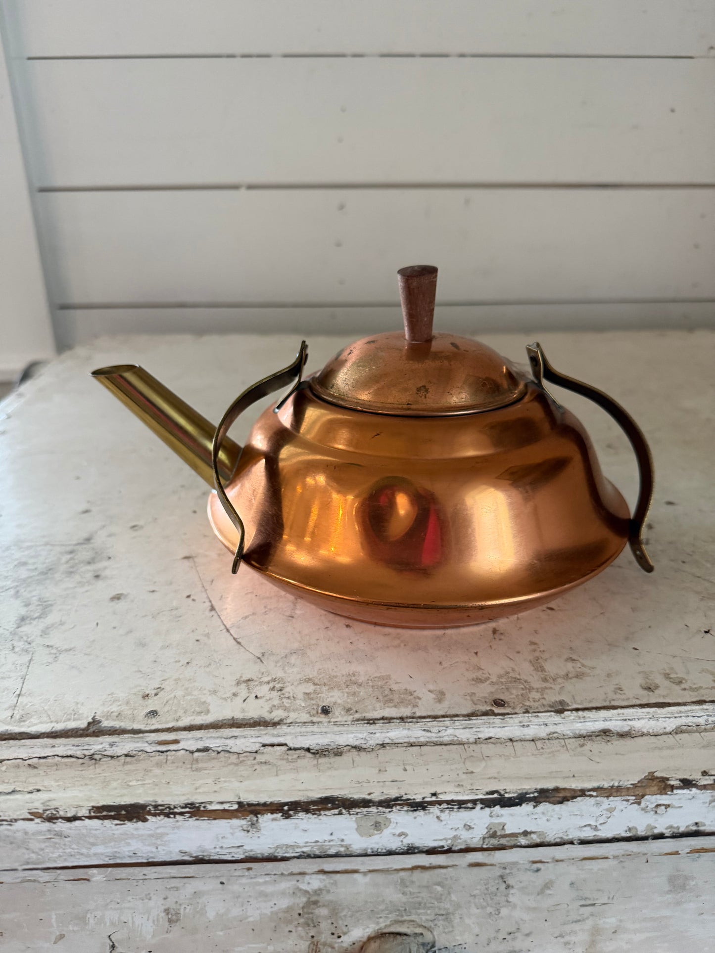 Copper tea pot Zeb will fix handle