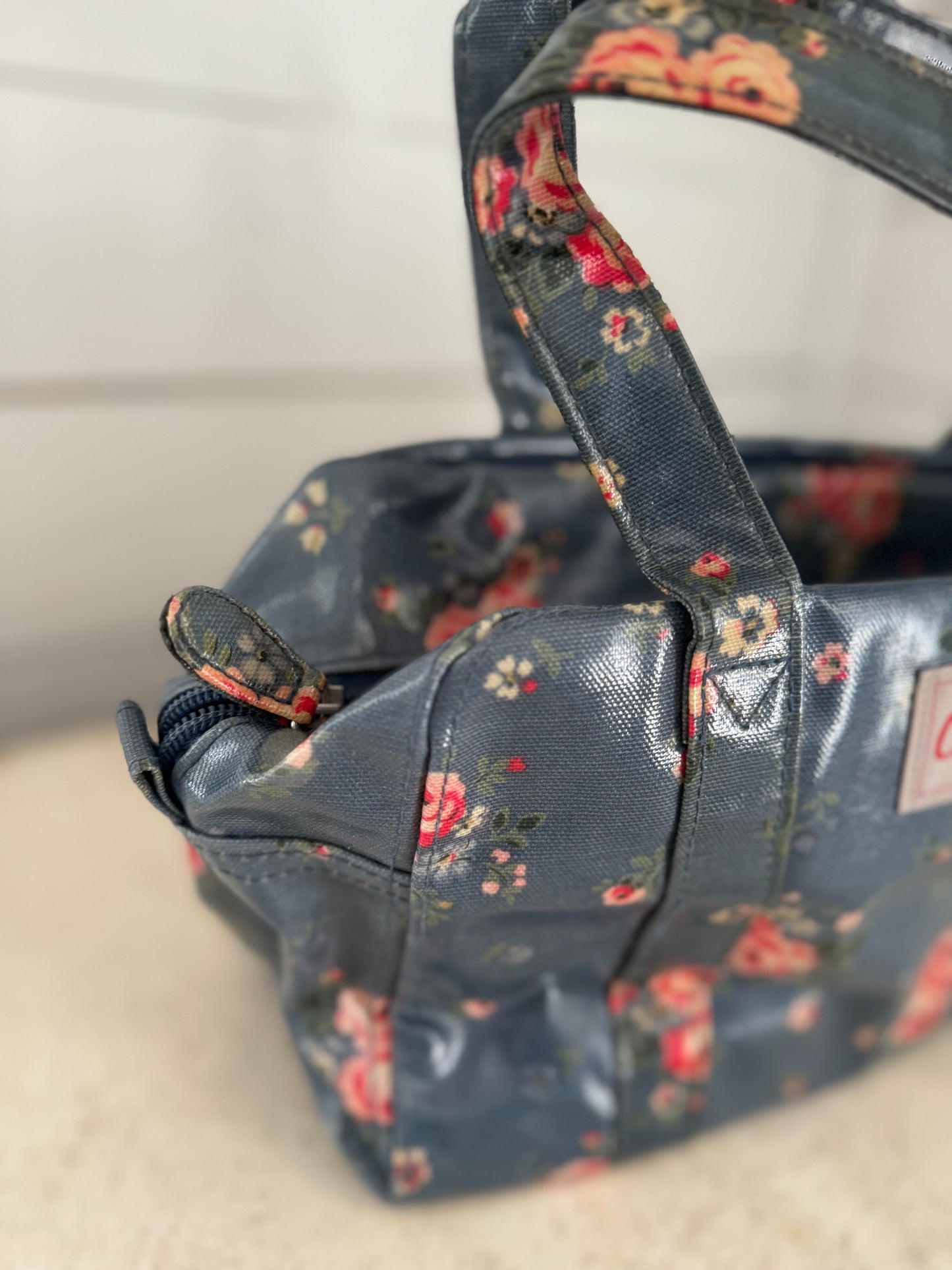 Cath Kidston Blue Floral Bag