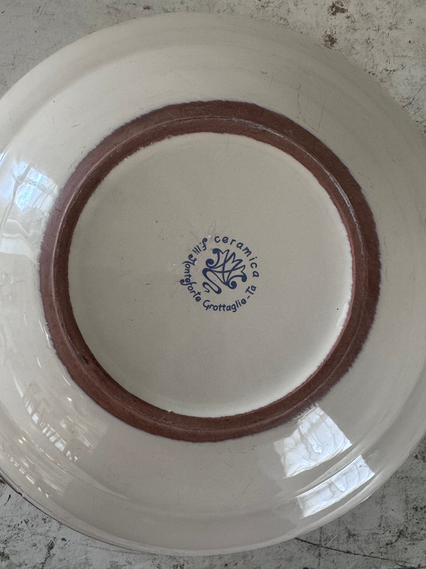 Enameled Terracotta Large Bowl - sold separately