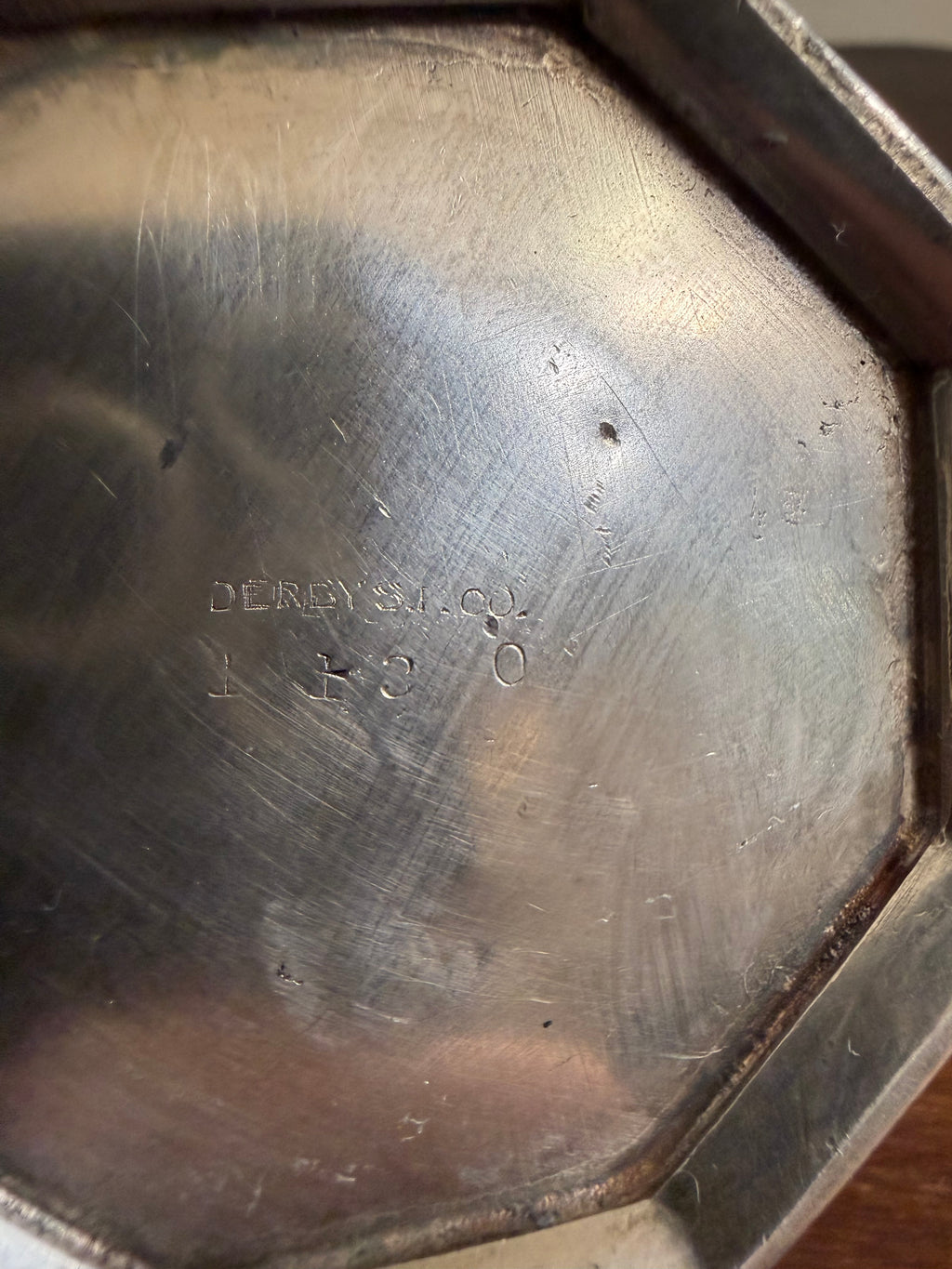 Antique Derby Silver Co. Silver Plate Sugar Dish