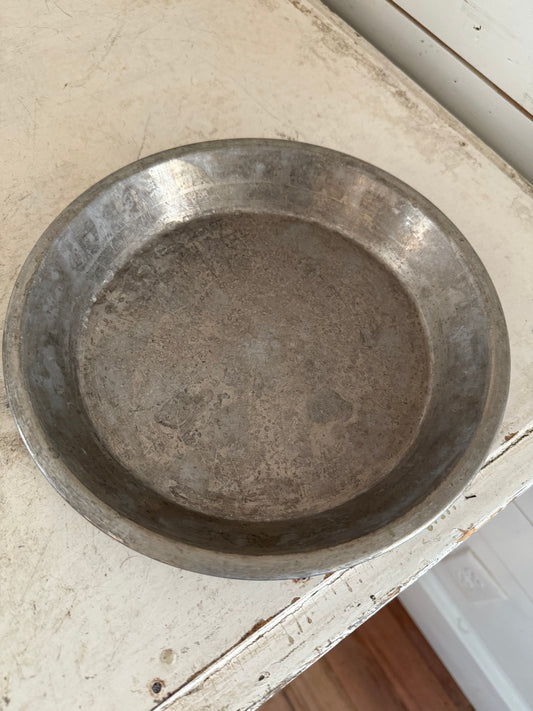 Vintage Aluminum Pie Pan