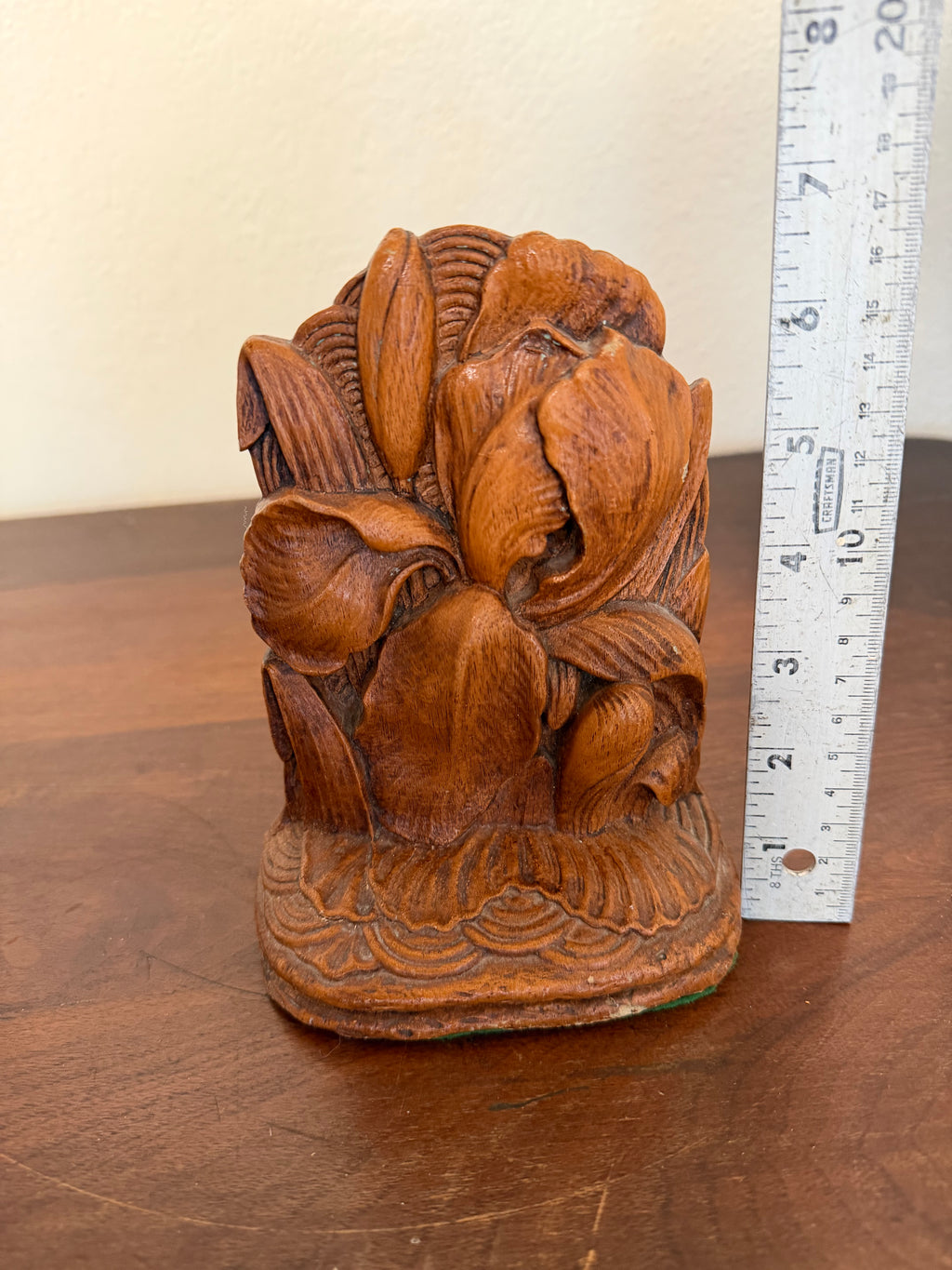 Vintage Syroco style book end - will get makeover