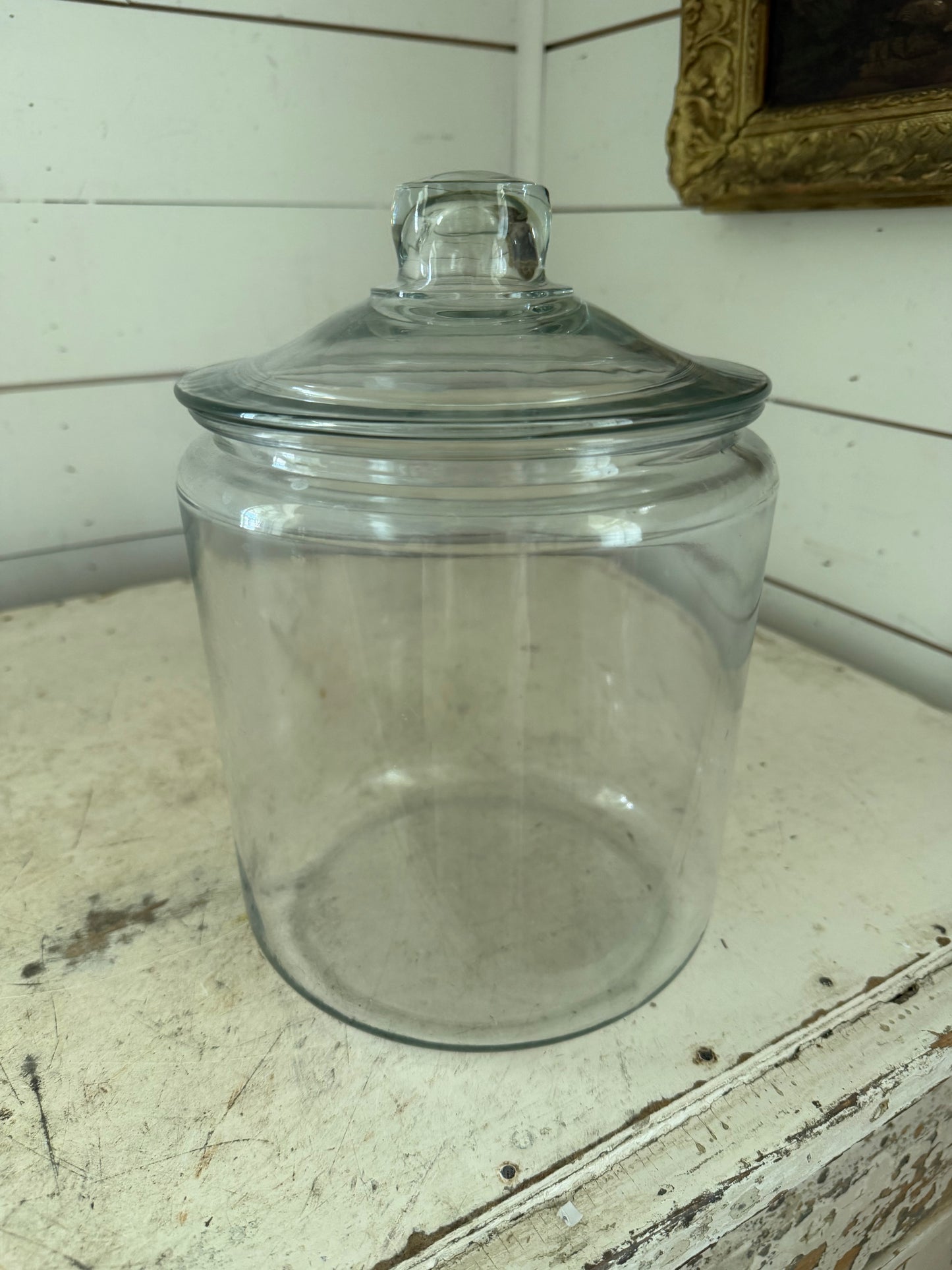 Clear Jar with Lid - Will get transfer