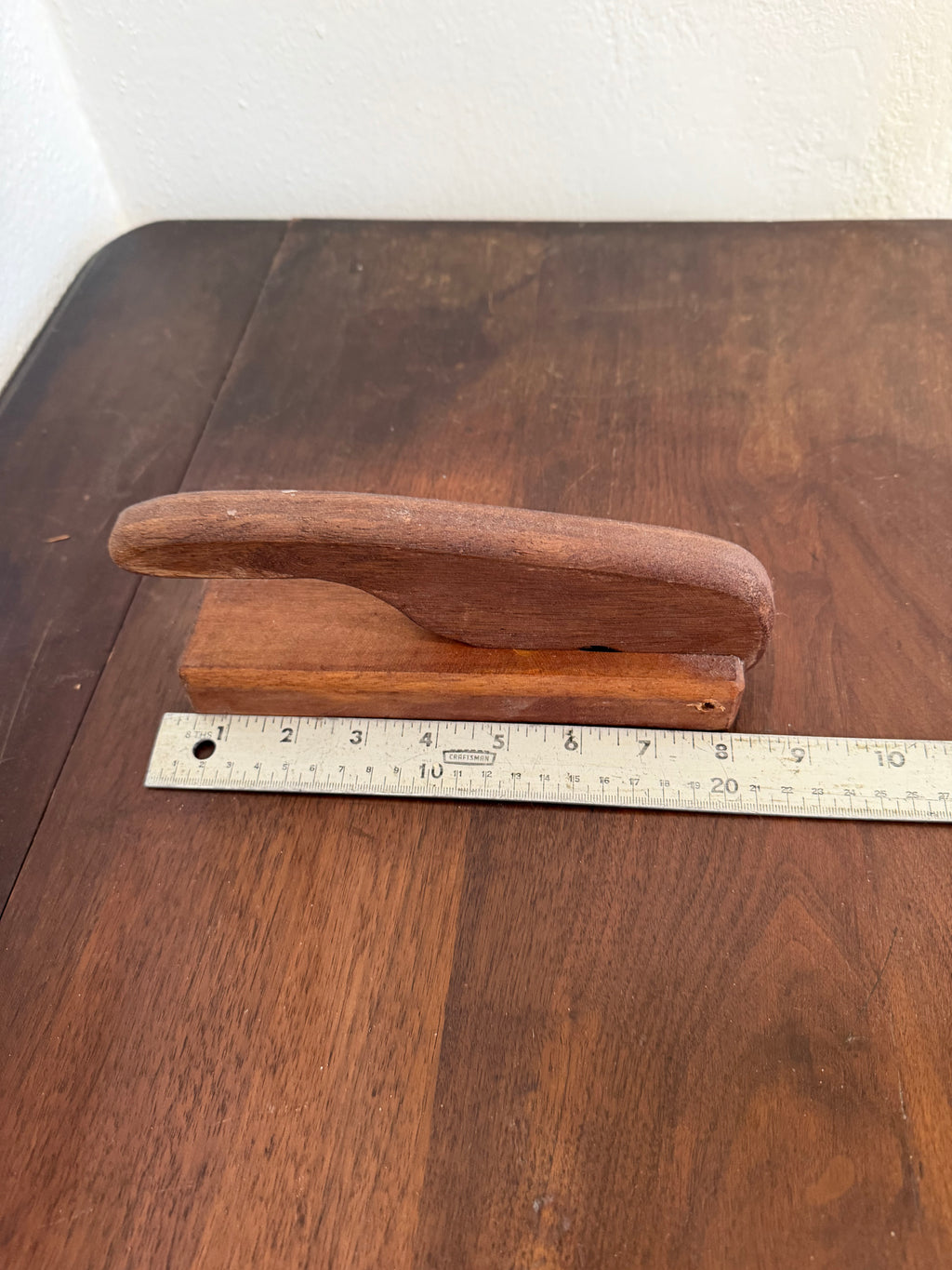 Hand Carved Wood Nut Cracker