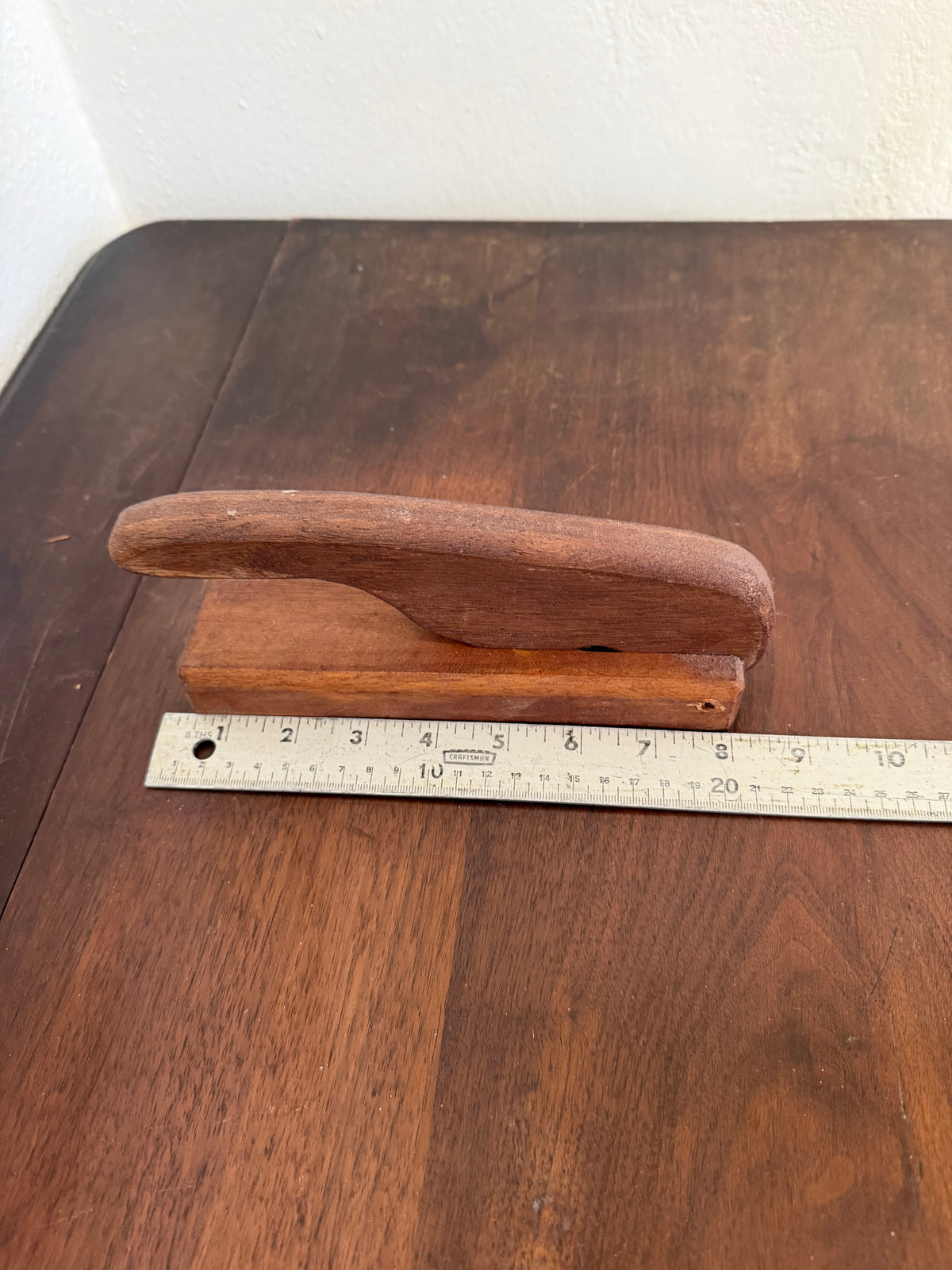 Hand Carved Wood Nut Cracker