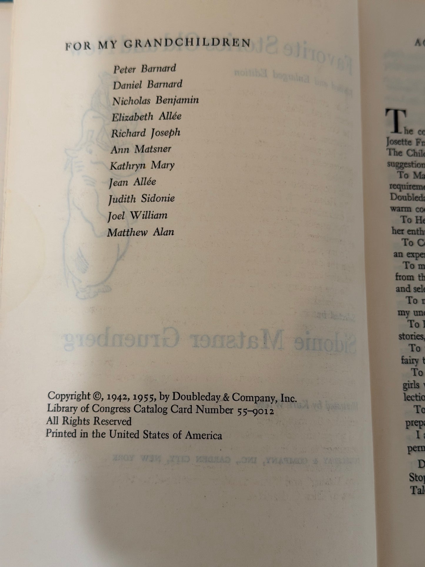 Favorite stories, old and new book