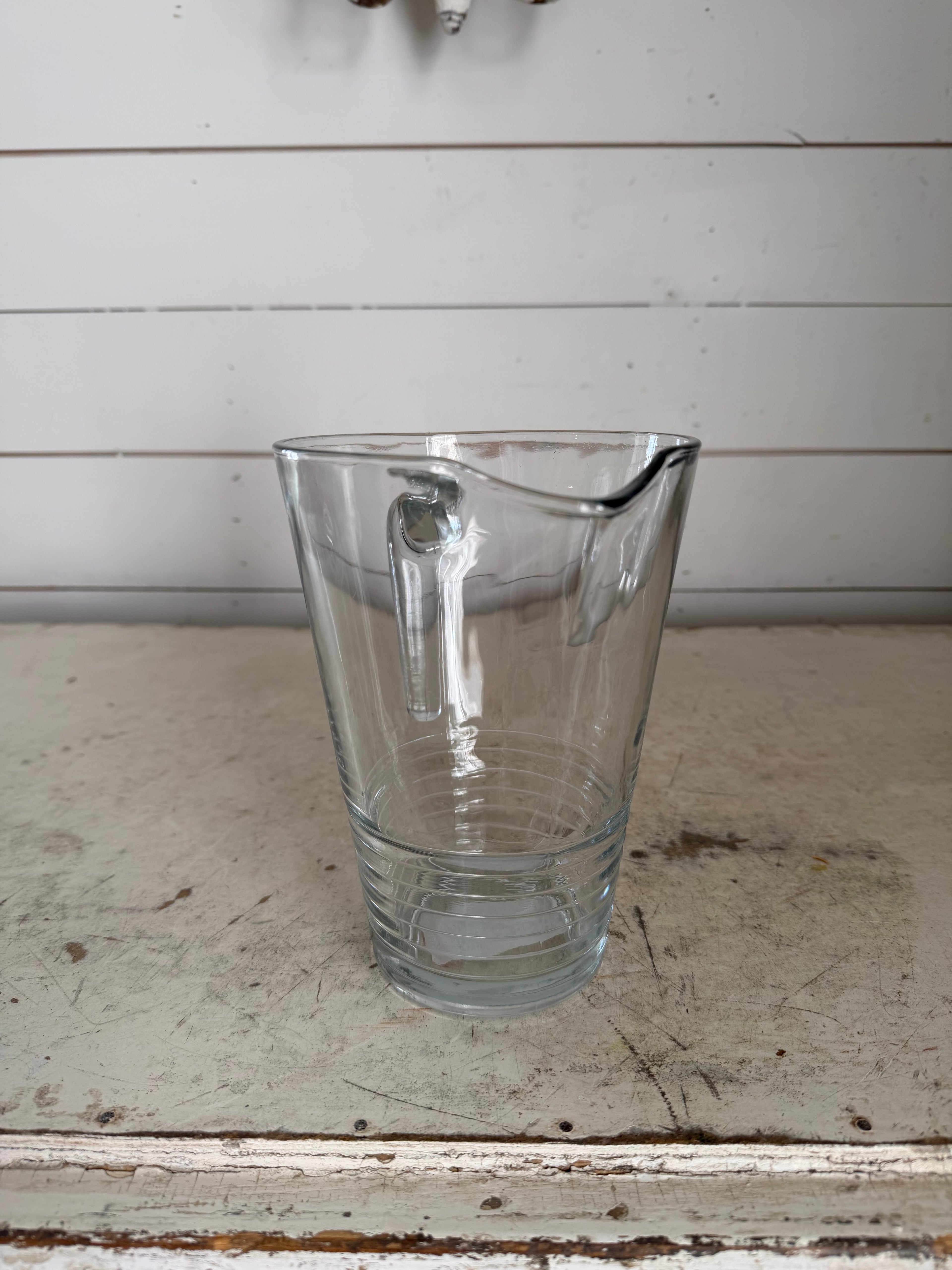 Retired IKEA Clear glass Pitcher
