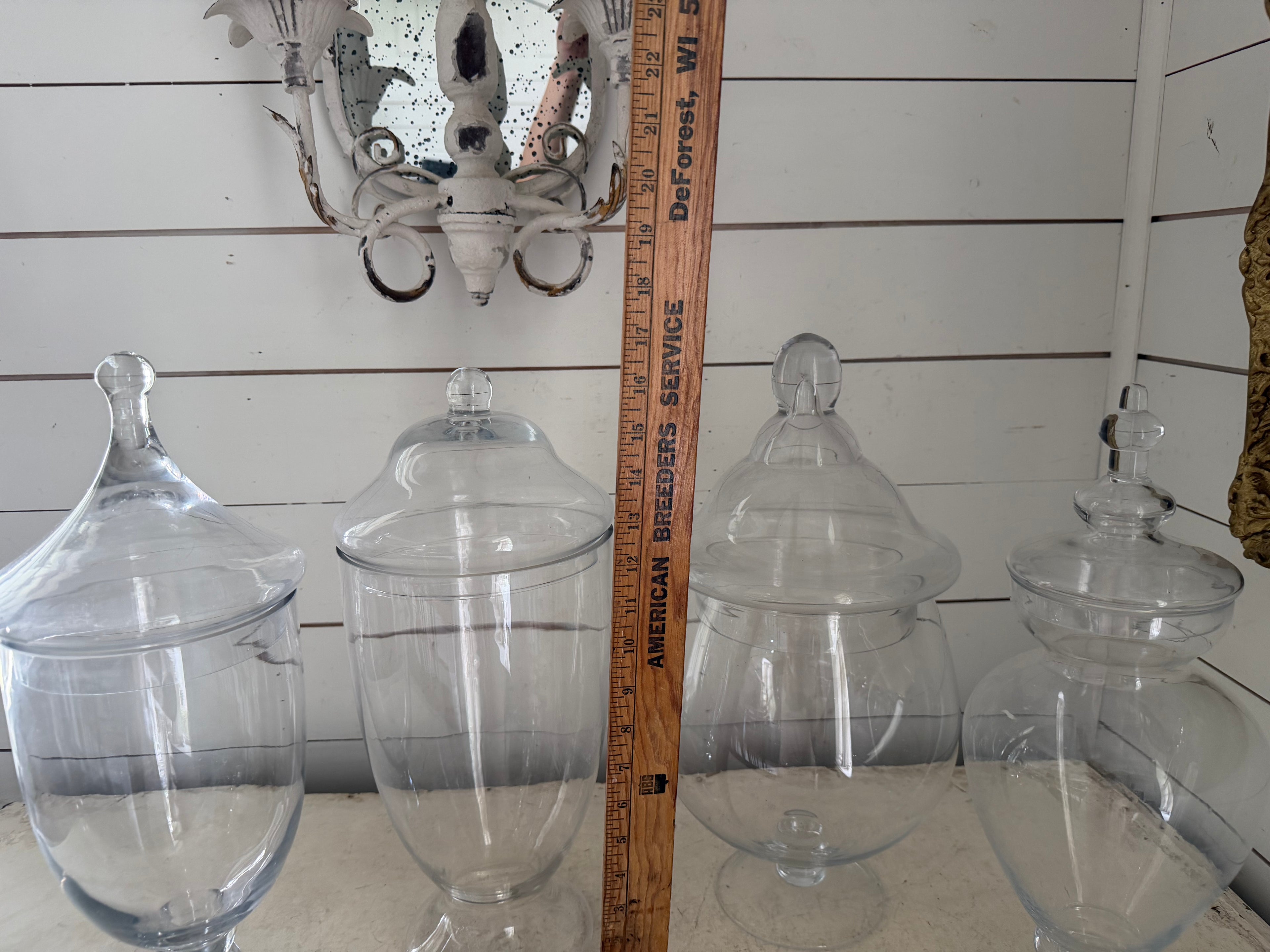 Apothecary Jars with Lid sold individually