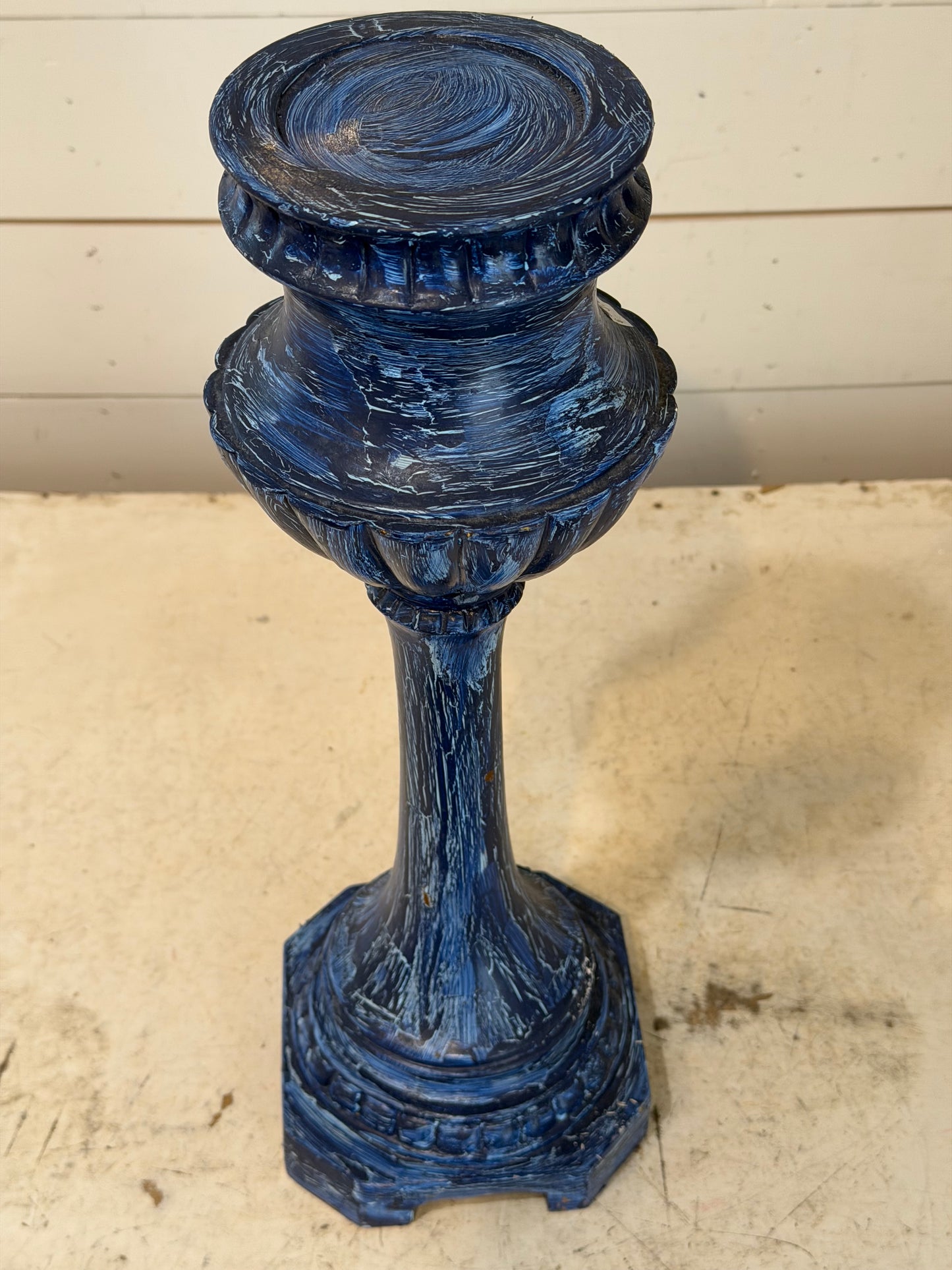 Large Ornate Candlestick - Will Get Painted