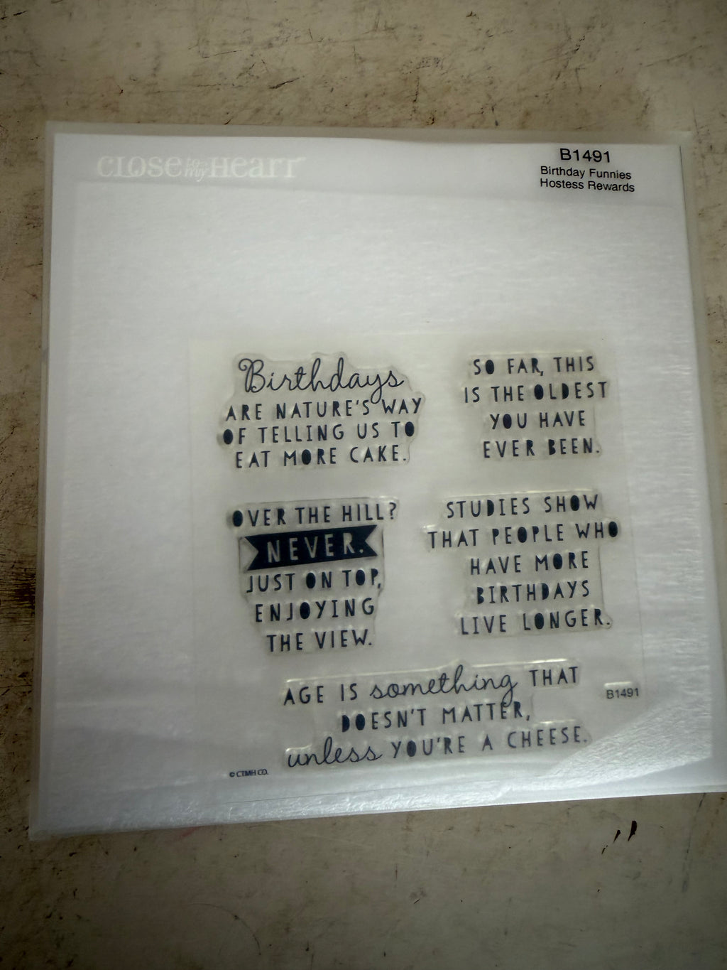 Close to My Heart Stamp Sets - sold Individually