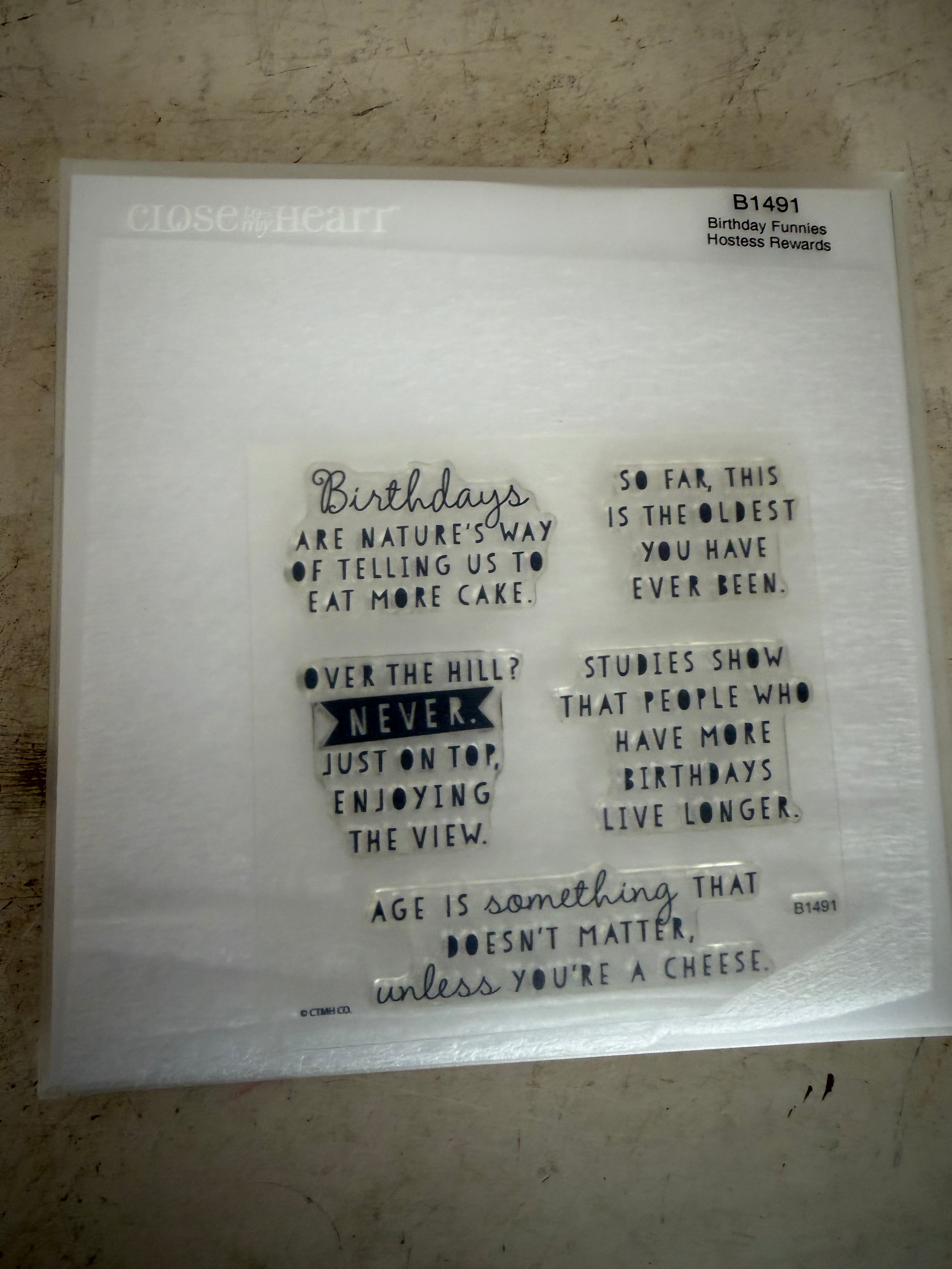 Close to My Heart Stamp Sets - sold Individually