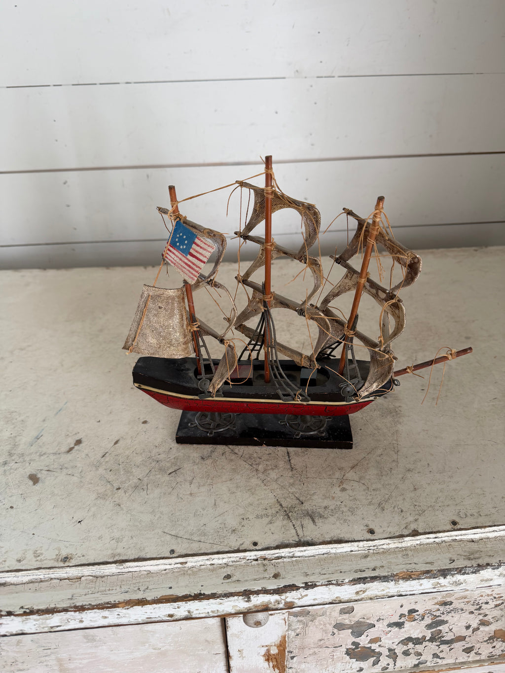 “Red Jacket” Decorative Sailing Ship Model