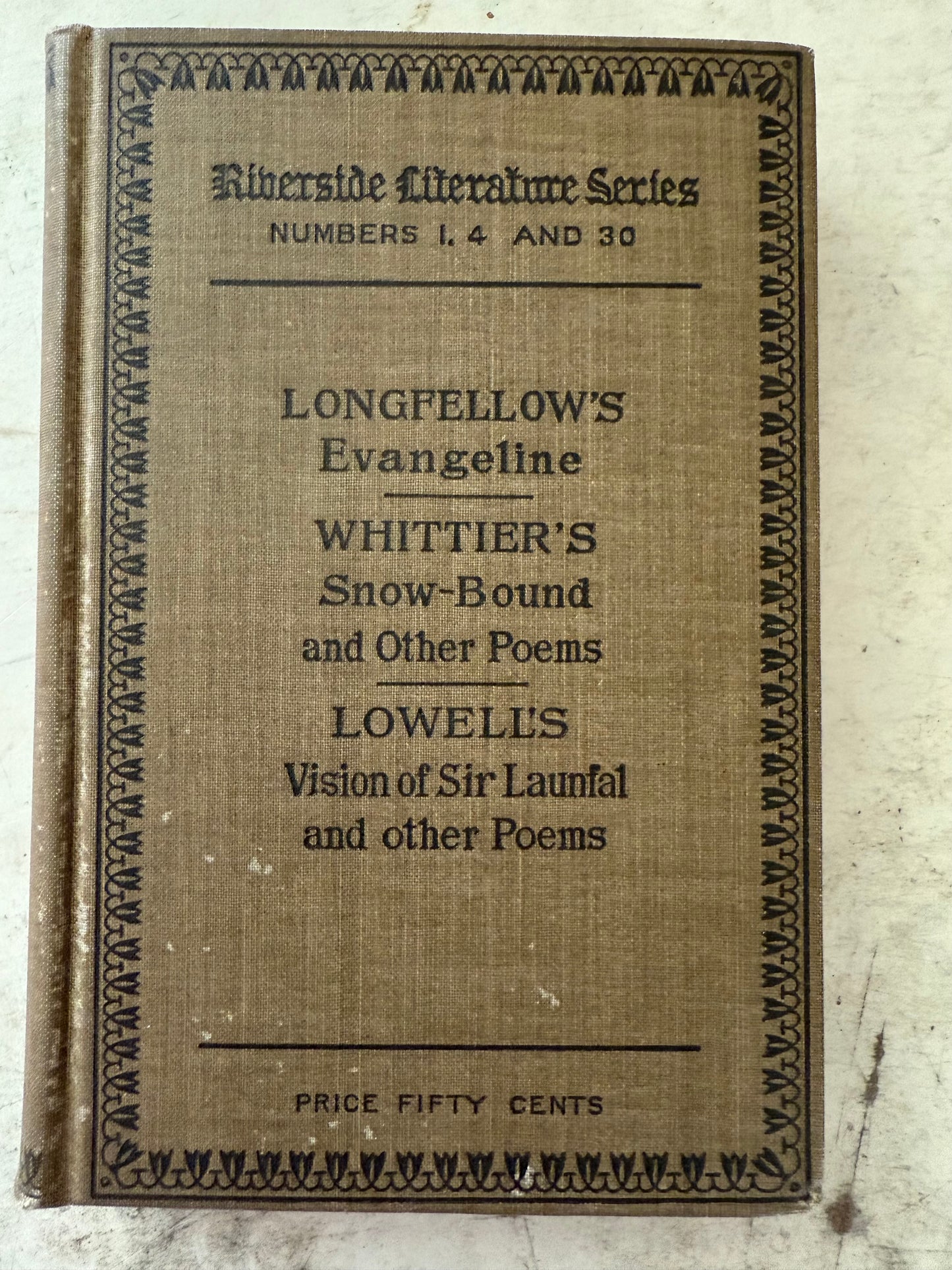 Riverside Literature Series 1,4 and 30 book
