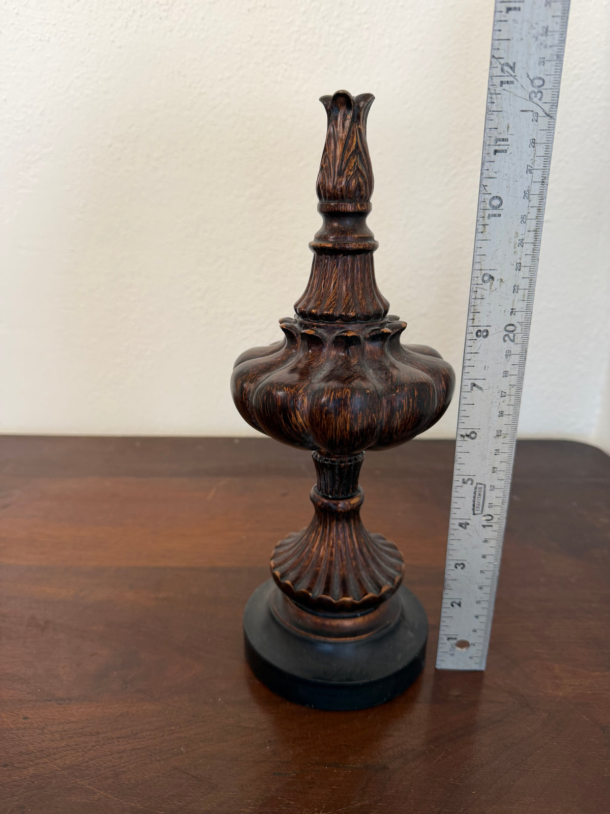 Resin Decor Finial - Will Get Makeover